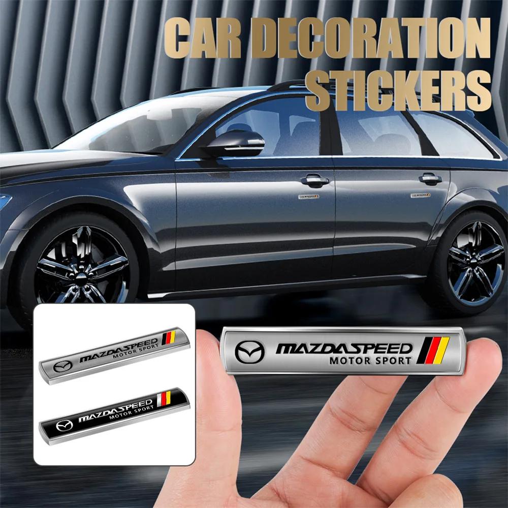 Sport Styling Car Exterior Logo Badge for Mazda 6 CX-30 3 CX-5 5 2 MX-5 CX-7 CX-3 Atenza Axela CX-90 CX-60 Modification JYE3