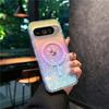Applicable To Google Google Mobile Phone Case 9Pro/10proXL Terminator Pixel9A Glitter Magnetic Transparent Case