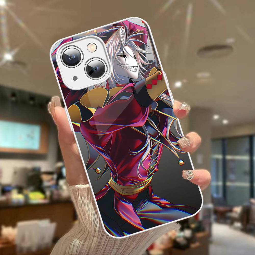 The Freak Circus Pierrot For IPhone 14 13 12 Mini 11 Pro XS Max X XR 14 Plus Tempered Glass Cover
