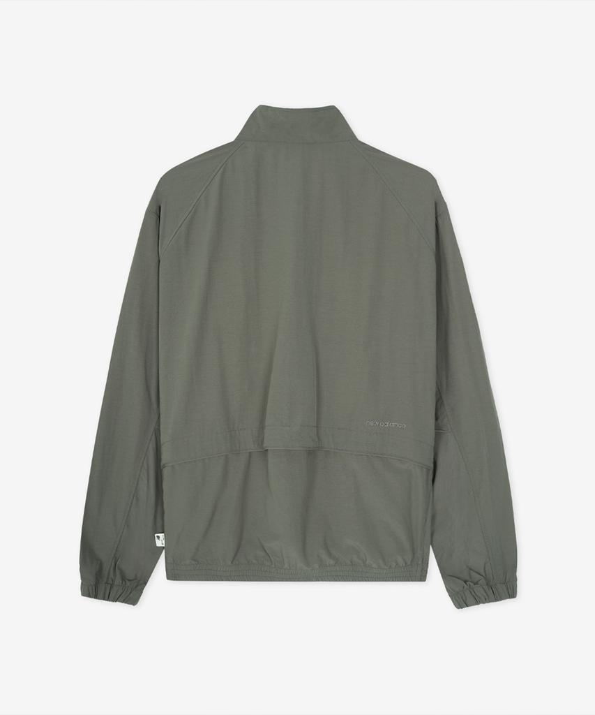 New Balance Nbnag31803 / Uni Essential Heritage Stand-Neck Warm-Up Jacket (G/Khaki)
