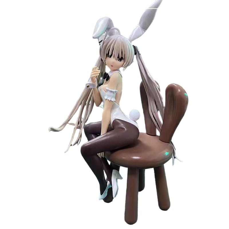 15CM Yosuga No Sora Anime Figure Kasugano Sora Sexy Bunny Girl PVC Action Figure Host Computer Chassis Decor Car Ornaments Toys