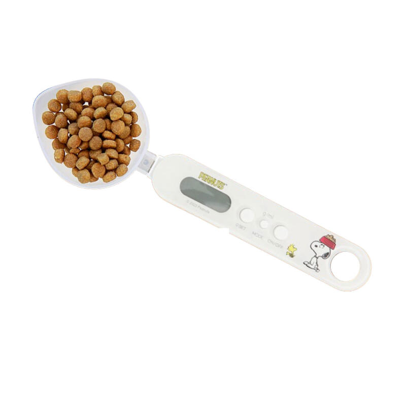 Snoopy Pet Food Spoon Scale PS-038 (Woodstock and Snoopy)