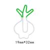 10 Pieces Cartoon Vegetabl Creative Carrot Metal Office School Supplies Cute Paper Clips Gift
