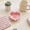 4 Colors 3D Printed Heart Shaped Jewelry Tray Bow Decoration Tray Jewelry Storage Container Ornament