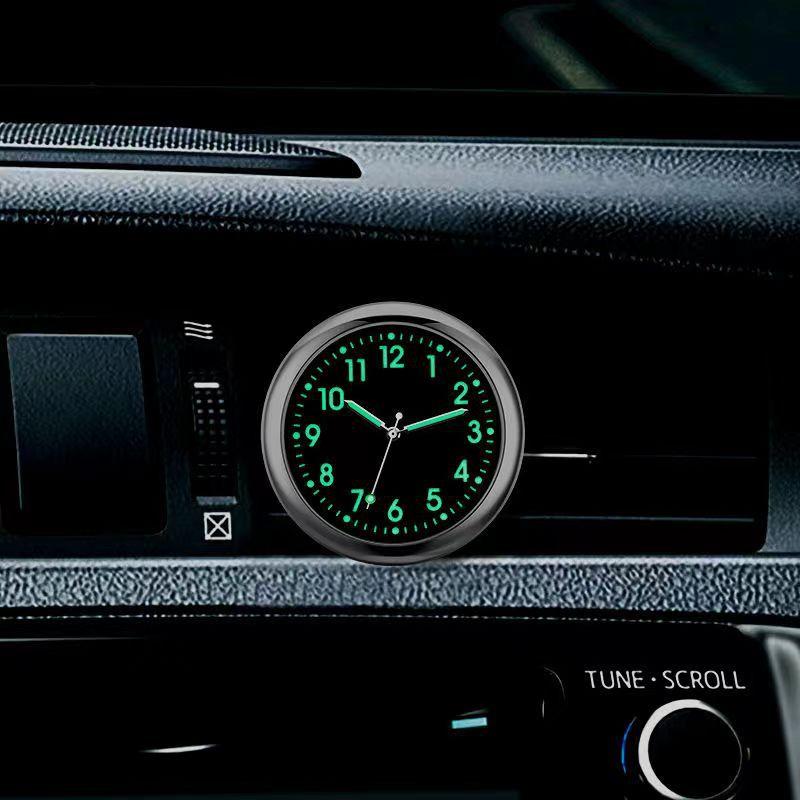 Anti-shake Luminous Bicycle Handlebar Clock 22-25mm Mount Fit Motorcycle for Long Distance Outdoor Cycling