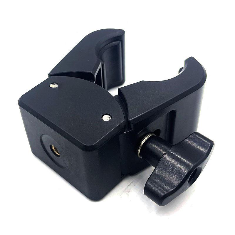 360° Shockproof Excavator Phone Holder with Rearview Mirror Mount and Heavy-Duty Crab Claw Clip for Trucks