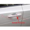 For Lexus ES350 ES300h 2019-2022 Chrome Exterior Door Side Handle Cover Trim 4X