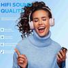 USB Audio Player Hi Fi Mp3 Player Mini MP3 MP4 Player with Speaker BT USB Charging Suitable for Sports and Travel Music
