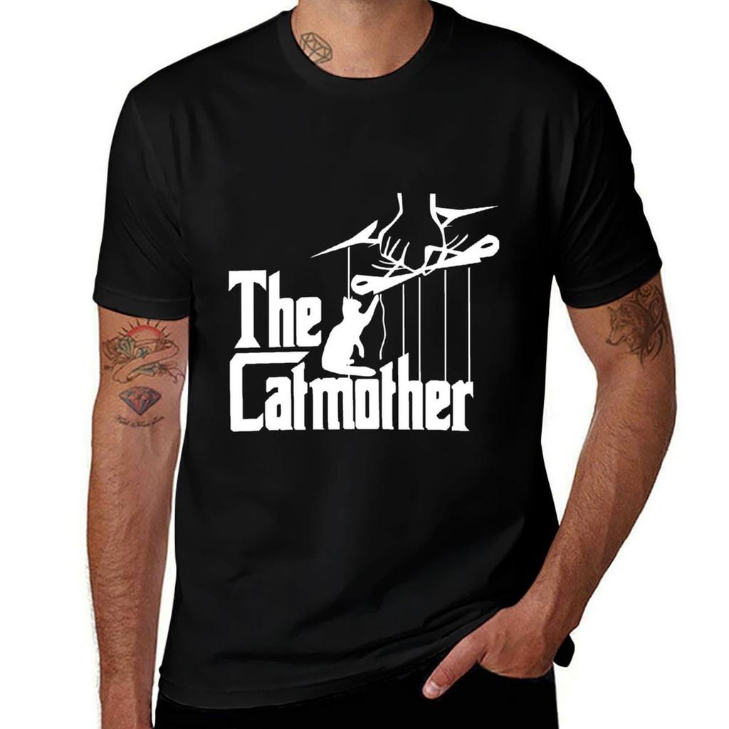 The Catmother Funny Parody For Cat Lovers Tshirt Breathable Gym Short Sleeve Tshirt