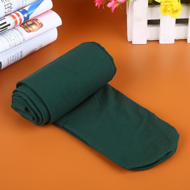 18 colori Collant Caldi Sexy Color Caramella da Donna 120D Velluto Collant Senza Cuciture Elastici Grandi Calze Lunghe