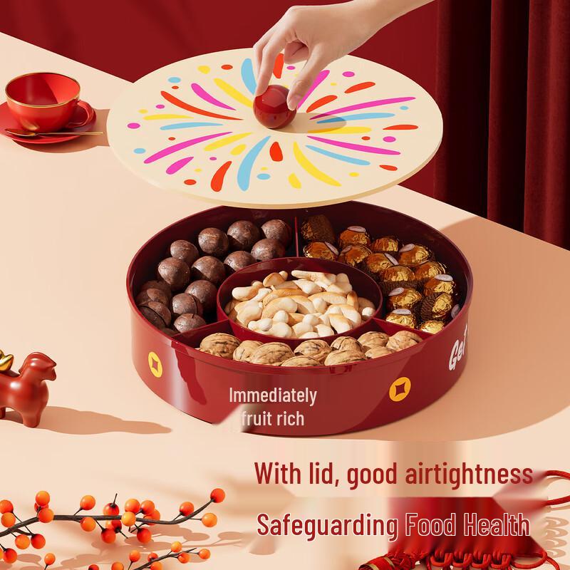 Premium Decorative Dried Fruit & Snack Serving Tray