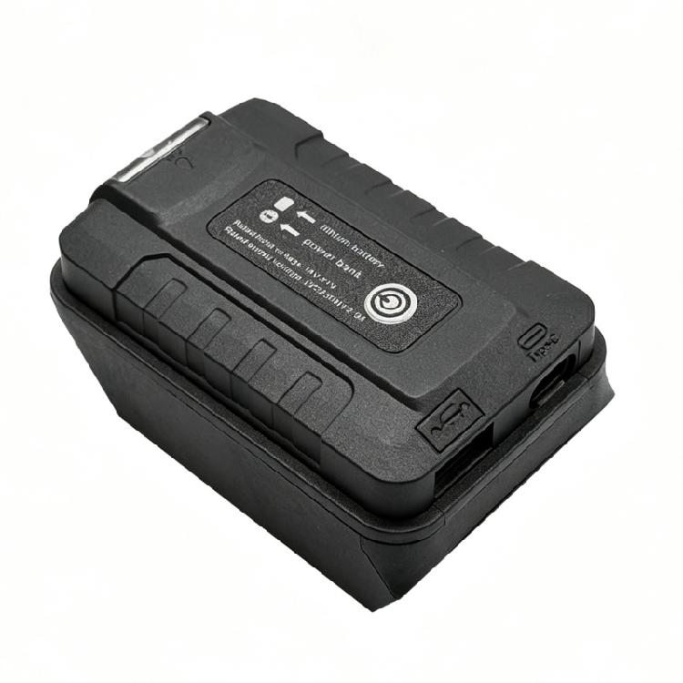 21V Battery to 5V Adapter for Phone Charging, Slide In Tool Battery Unit with USB Output for Camping Gear and Garage Device Use Daily