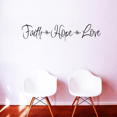 Love Letter Wall Sticker Living Room Wallpaper Decal Home Art Decor