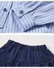 Disney Girls' Rabbit Police Officer Set: Long Sleeve Shirt & Short Skirt Two-Piece.