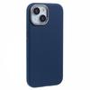For iPhone 15 Case Leather+PC Anti-Scratch Phone Case Metal Lens Frame