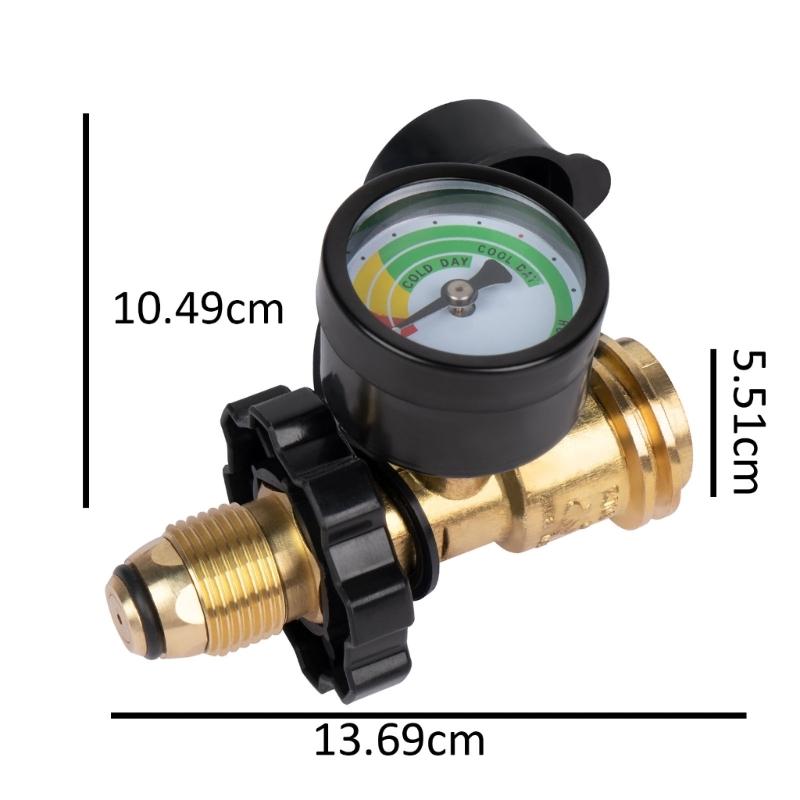 Converter Adapter Propanes Tanks Connector Tanks Filling Connector Adapter Gas Tanks Coupler Refill Attachments Head