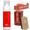 [KICKS TOKYO] Nettoyant pour Baskets, Brosse à Poils de Sanglier, Set Gomme, Nettoyant pour Chaussures, Shampoing pour Baskets