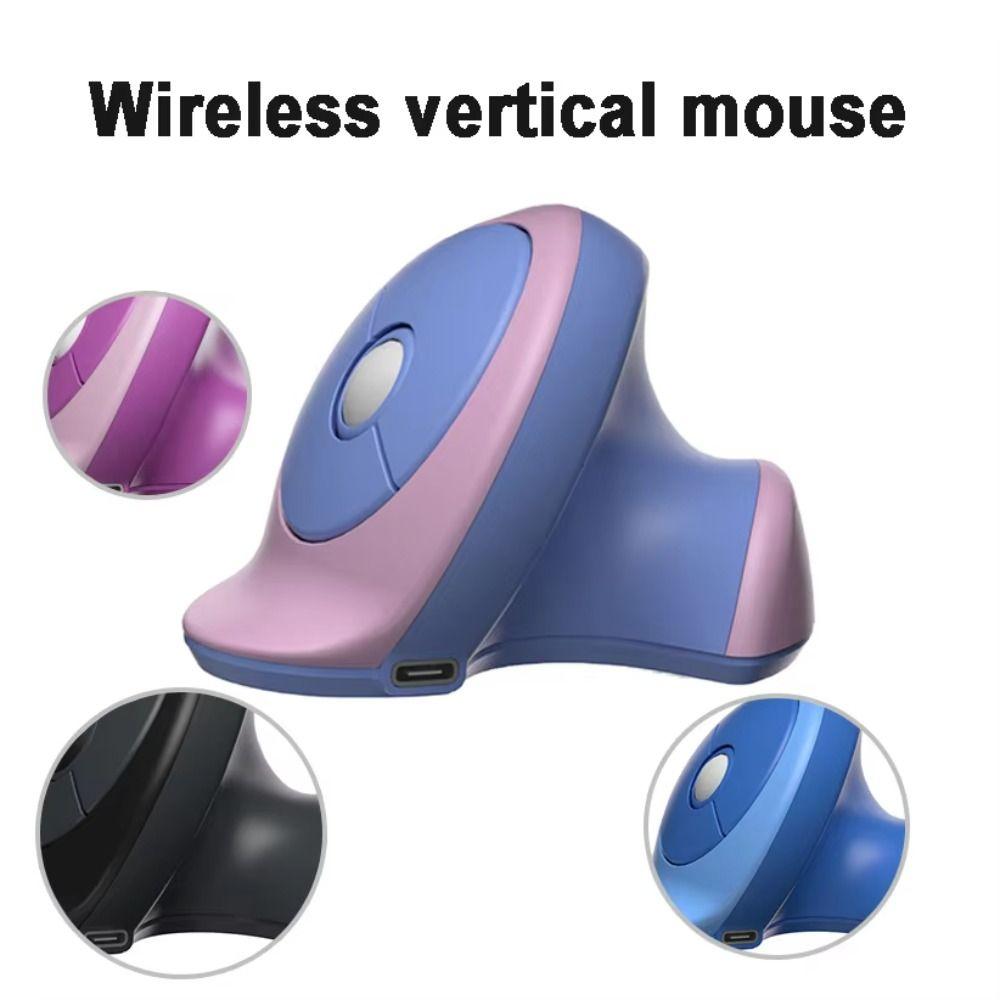Bluetooth Dual-mode Vertical Mouse 2.4G Wireless Gaming Mice Gift Ergonomic Optical Mouse  Business