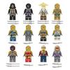Set Of 24 Pcs Ninjago Mini Figures Kai Jay Sensei Wu Master Building Blocks Toys