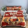 Beer glass, pretzel, wheat. Bedding sets Duvet cover sets Duvet covers Pillowcases(1* Duvet Cover 2* Pillowcases without duvet insert)