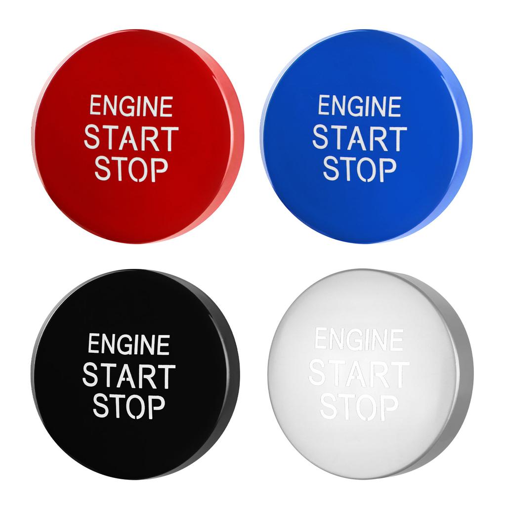 Car Start Stop Engine Switch Button Trim Fit for Toyota Highlander Sienna Verso Land Cruiser Prado 120 Fortuner Aygo Chr