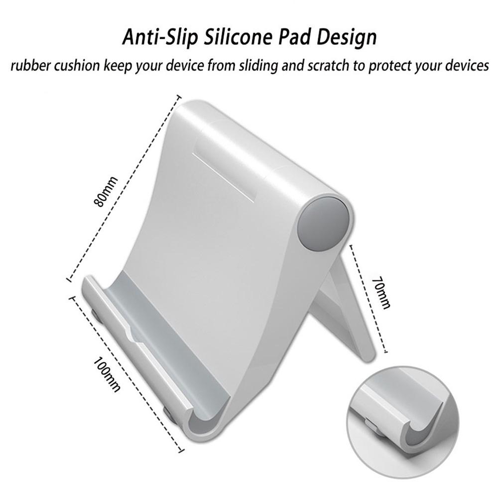 Universal Foldable Desk Phone Tablet Holder Stand Compatible with Tablet PC Mobile Phone MP5