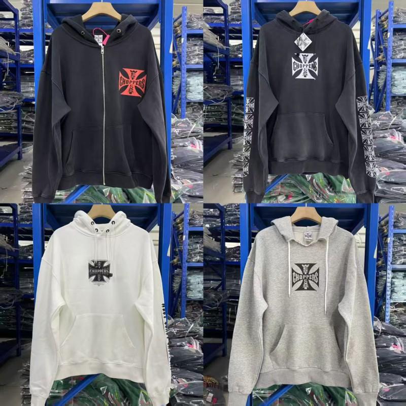 Unisex Oversized Hoodie With Cross Print Vintage Washed Cotton Streetwear Fall Casual Sweatshirt