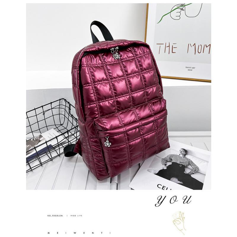 

Женский модный рюкзак большой емкости с вышивкой, хлопковый рюкзак для одежды, туристический рюкзак для отдыха на открытом воздухе one size чёрный