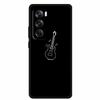 Reno 12 Pro 5G Personalized Black TPU Soft Pattern Phone Case