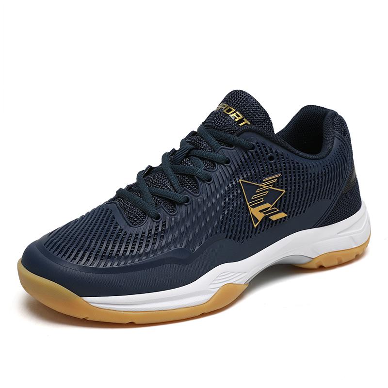 36-45 Couple Plus Size Shock-absorbing Anti Slip Wear-resistant Breathable Fashionable Sports Tennis Shoes Badminton Shoes
