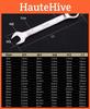 High-quality 8mm-32mm Wrench Repairment Ratchet Open Fixed Head Tool Spanner Set