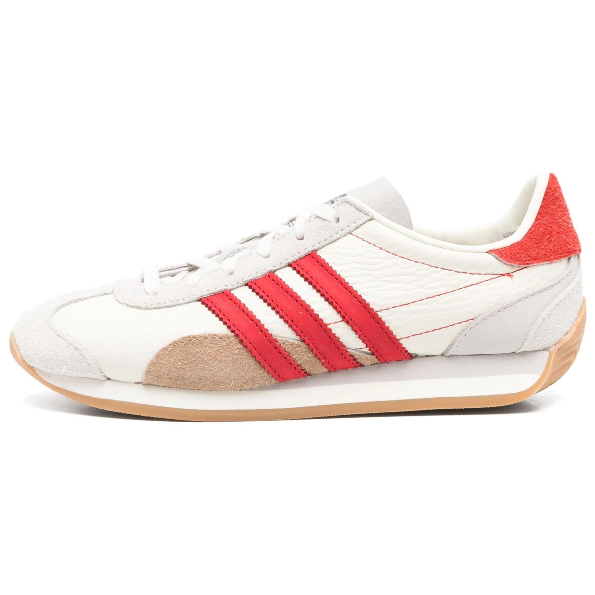 adidas  Country OG Off White Scarlet Women Sneakers Cream Better-Scarlet Grey-One JI2868 36