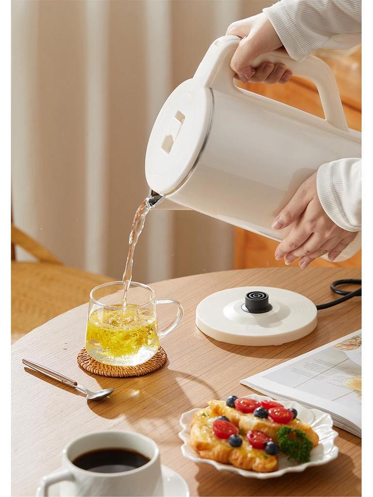 2.5L Smart Electric Kettle with Double Layer, Anti-Scald Design, Automatic Power-Off, and Keep Warm Feature