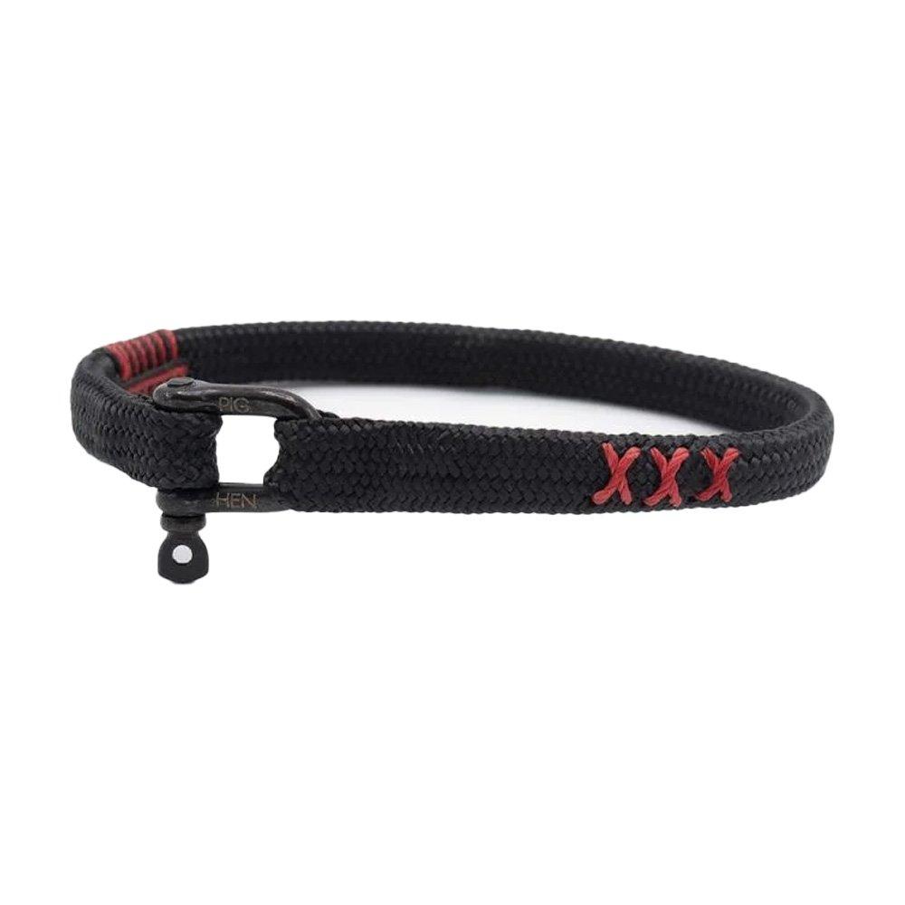 Pig & Hen Vicious Big Bracelet Xxx - Black X Black