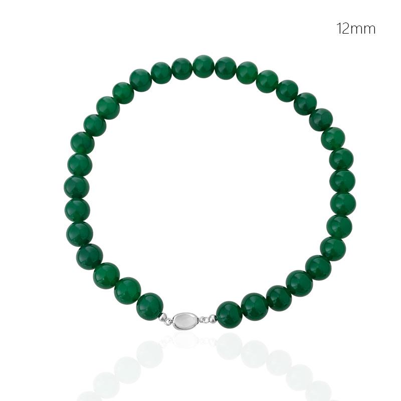 2024 High-End Natural Red Agate Clavicle Choker Necklace for Women: New Chinese National Style Accessory