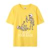 i ve got your back skeleton Cotton Fabric Men Customized T Shirt Casual Tops Tees New Arrival Gift Tee Shirt Wholesale