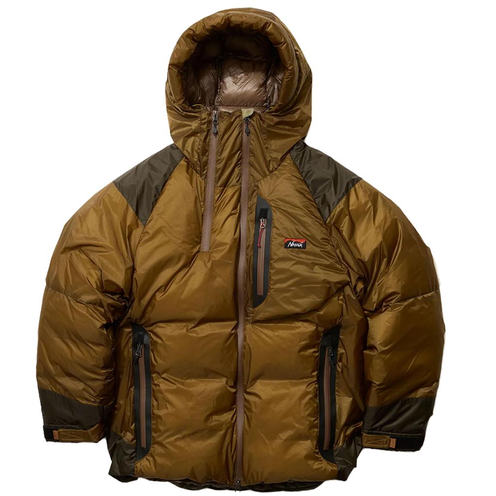 NANGA AURORA TEX LIGHT DOWN JACKET MIKAMI (MEN) (JP, Alphabet, S, COYOTE/KHA)
