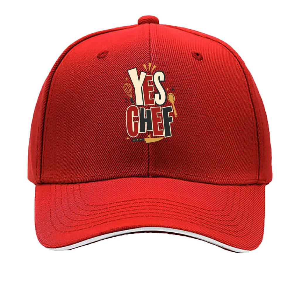 Bold Chef Typography StateUnisext Desig Sandwich Baseball Cap Sun Cap Outdoor Workouts Hat