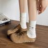 Sommer Neue Damenmode Leichte Slipper Riemen Flache Schuhe Retro Runde Zehe Freizeitschuhe