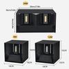 Aluminum LED Wall Lamp Outdoor Waterproof IP65 Interior Wall Light 12W24W Porch Garden Lights Living Room Street Stairs Lighting