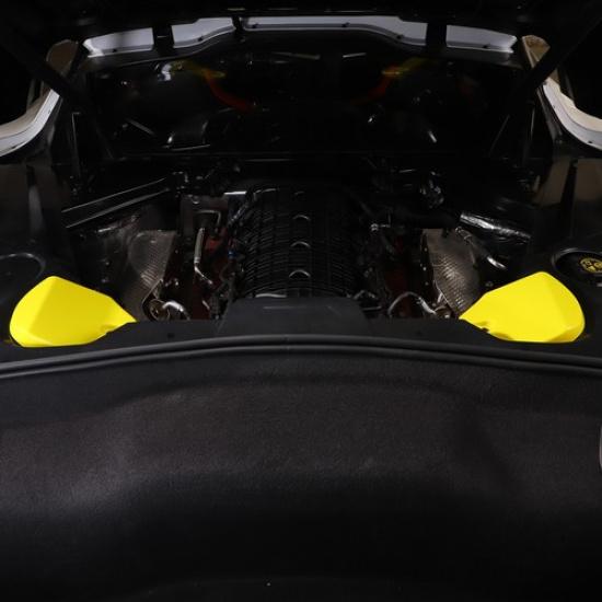 For Corvette C8 ABS Yellow Engine Bay Shock protection Panel Cover Trim