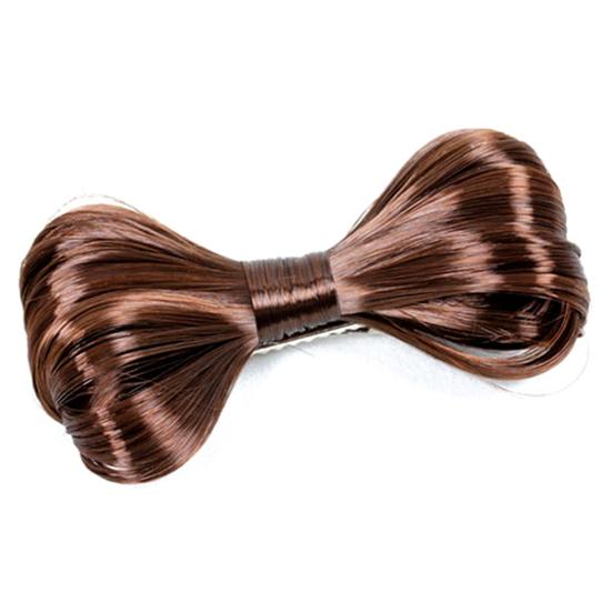 Mode Femmes Cheveux Pince Bec de Canard Fibre Synthétique Nœud Papillon Accessoire Cheveux Fête