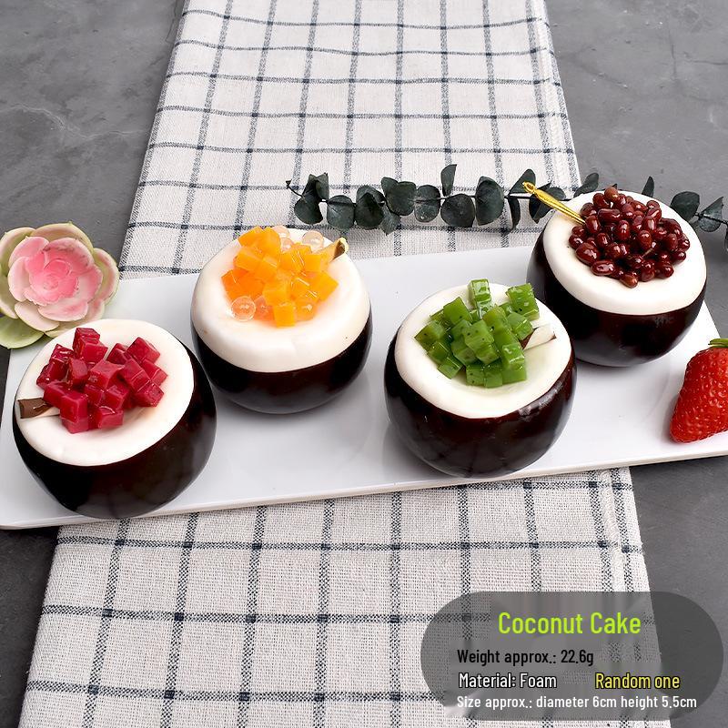 Fake Fruit Cake Toy: Squeeze Toy & Baking Display Prop for Kids