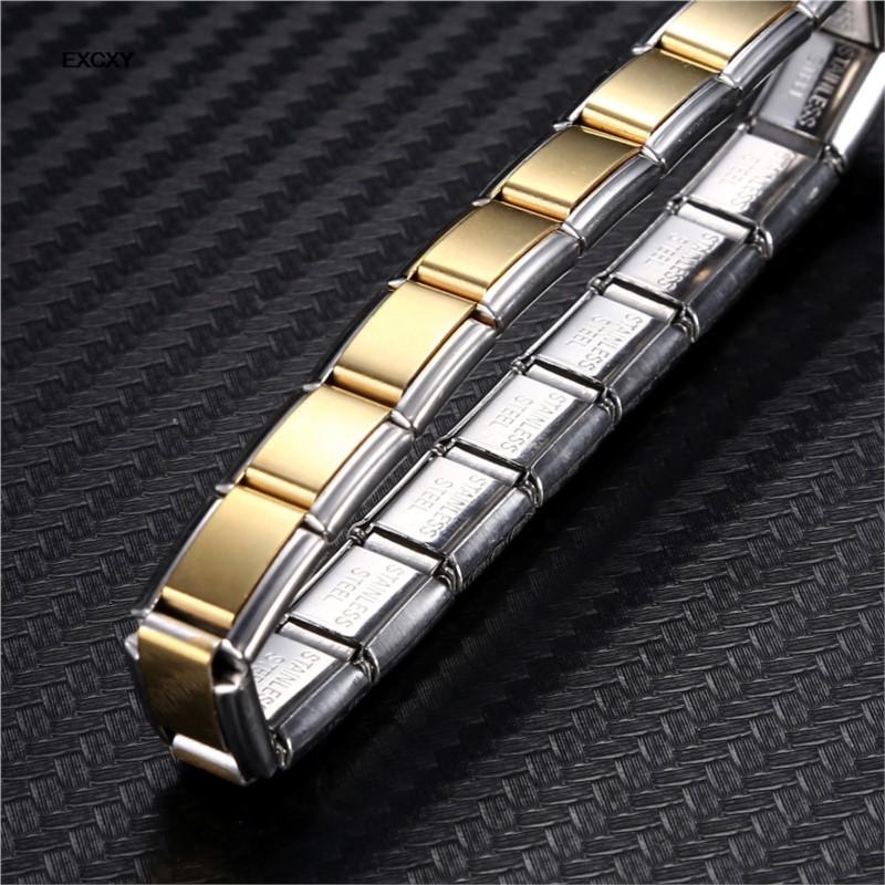 Nuova Moda Gioielli da Donna 9mm Larghezza Colore Acciaio Inossidabile Bracciale Rigido Ragazze Regalo di Matrimonio