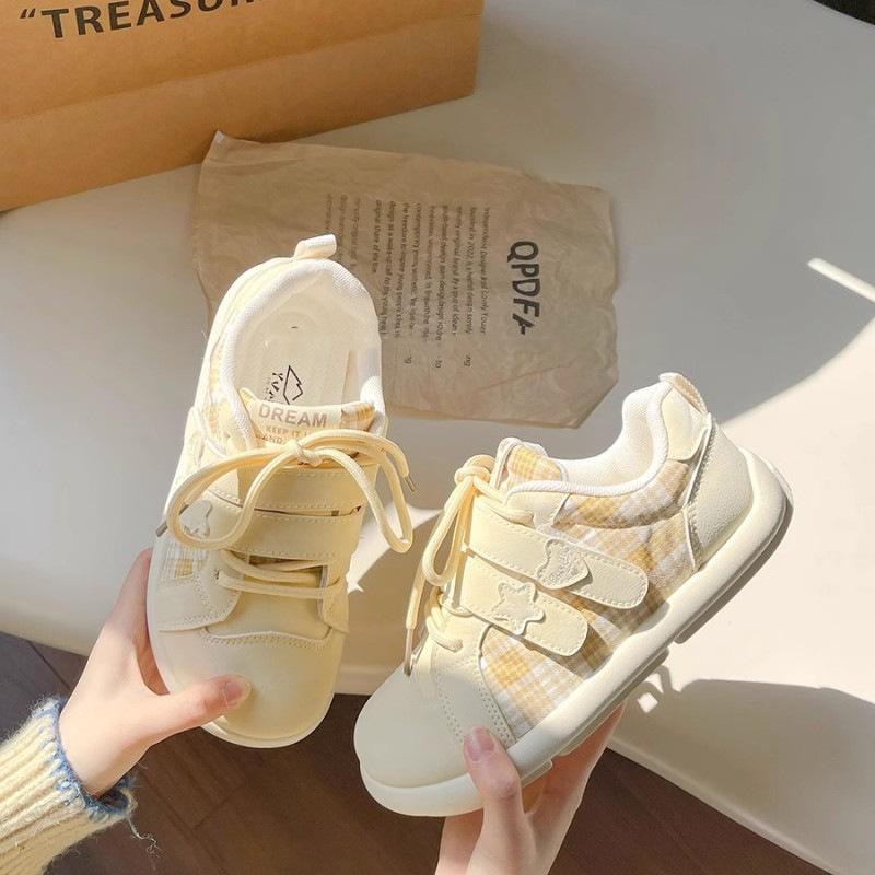 Little White Shoes Women's New Summer High-value Korean Velcro Little White Shoes Retro Thick-soled Versatile Women's Shoes In 2025