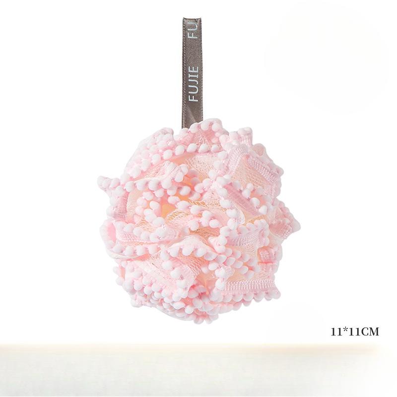 

Губка для душа Супермягкая Отшелушивающая Губка для душа Губка для ванны Пена для ванны Волшебный инструмент розовый