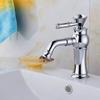 Chrome Basin Faucets Modern Gold Deck Mounted Bathroom Mixer Faucets Black Finish With Diamond High Bathroom Sink Faucet