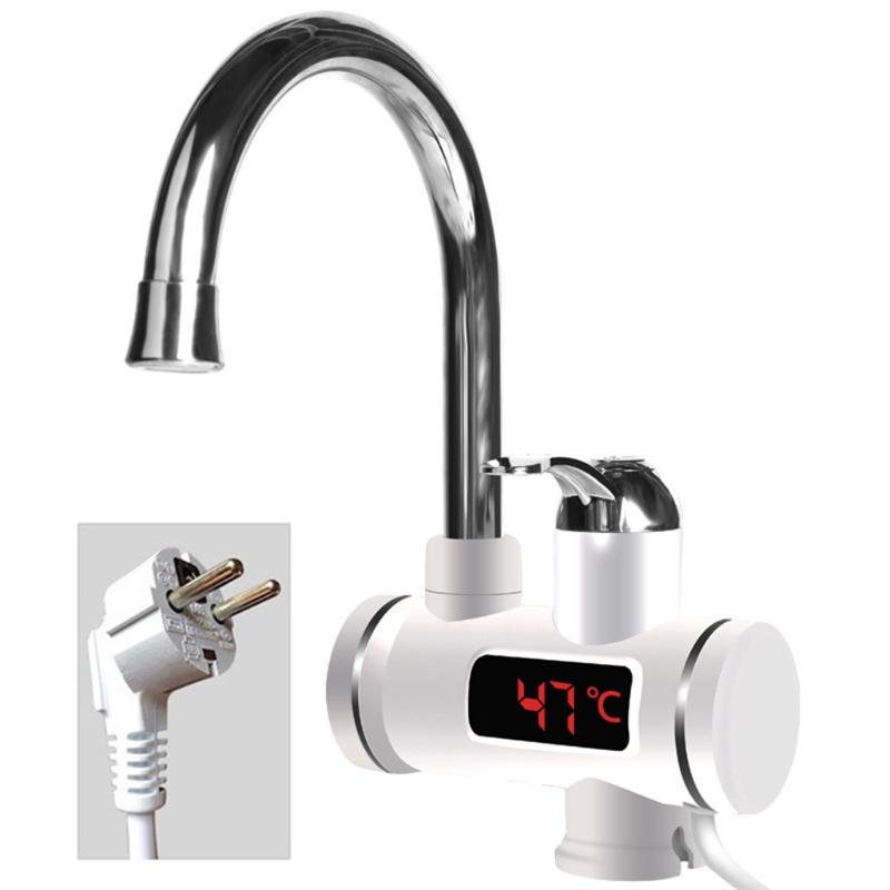 Electric Water Heater Kitchen Faucet Instant Hot Water Faucet Heater 220V Heating Faucet Instantaneous Heaters
