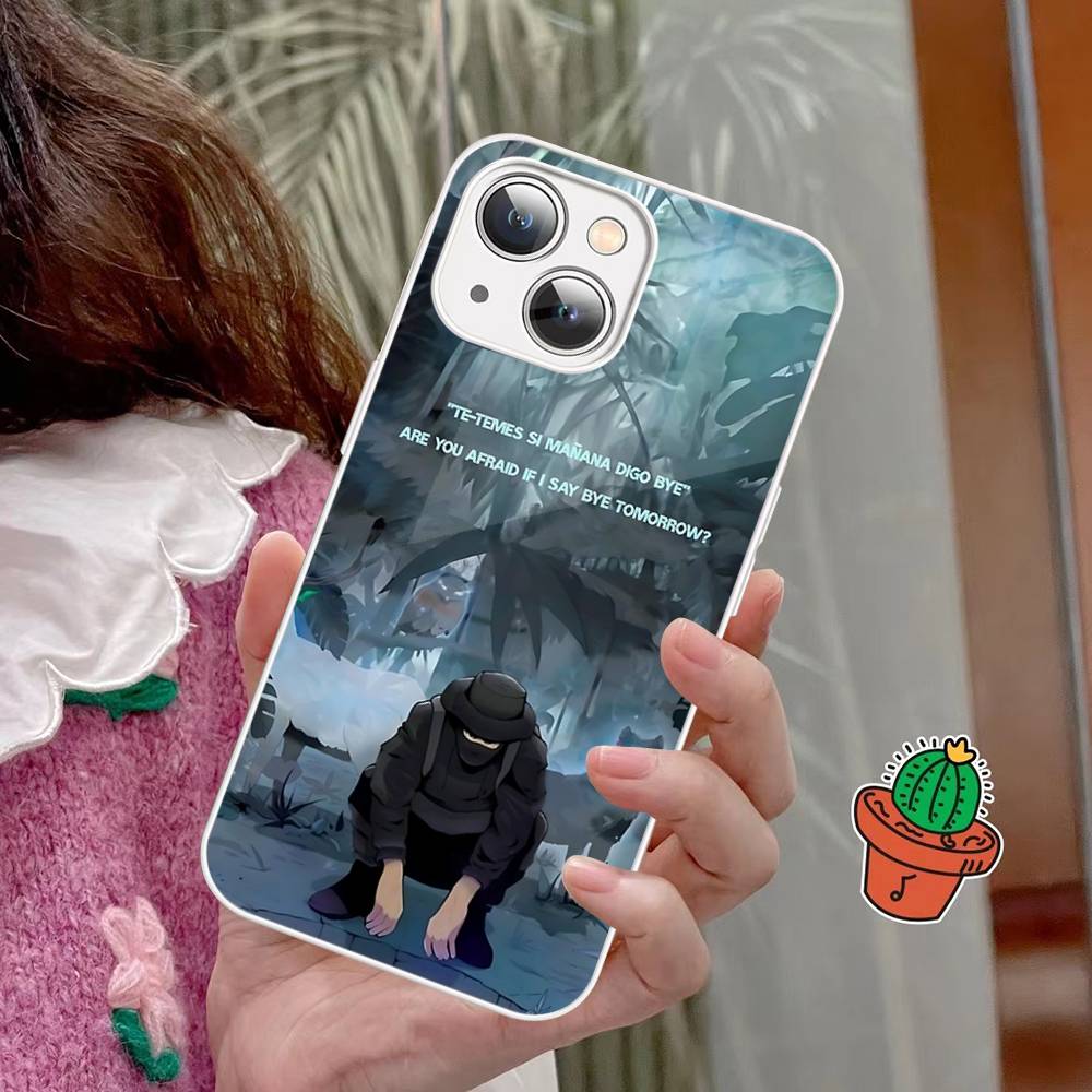 Classic Singer B-Beny J-Jr Tempered Glass For Iphone 14 13 12 11 Pro Mini XS MAX 14Plus X XS XR Fundas