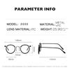 2025 New Retro Men's Anti-blue Light Reading Glasses Women's Classic Round Frame Glasses Transparent Lens Presbyopia Glasses